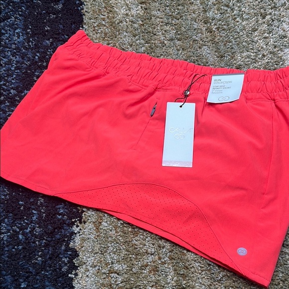 Calia Run Collection Low Rise Infinity Short 3" Relaxed Fit Coral Women's XL NWT - Picture 2 of 16
